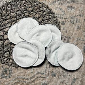 Bundle nursing breastfeeding bra reusable pads 4 pairs